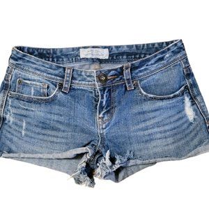 Womens Aeropostale Jean shorts size 1/2